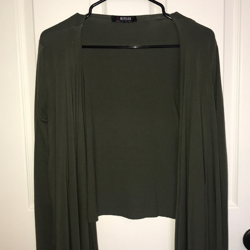 Olive Green Sweater (Sz XS/S)